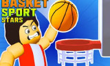 Basket Sport Stars background