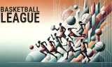 Basketball League background
