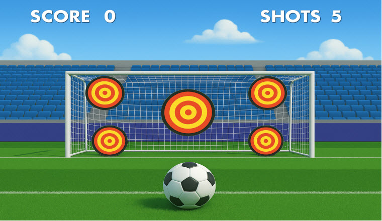 soccer target screenshot