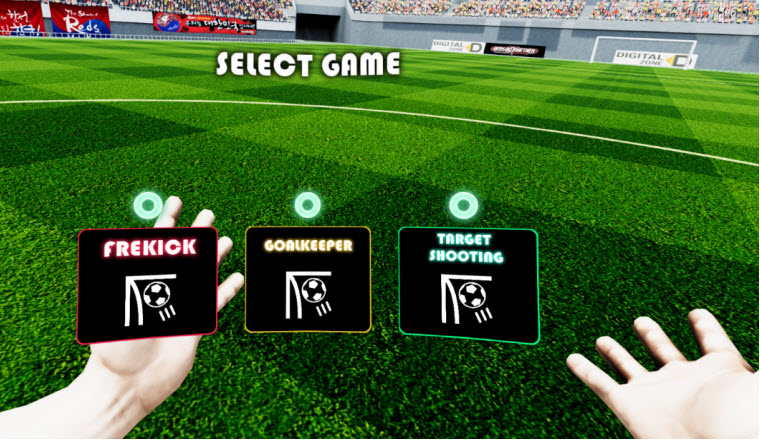 soccer training screenshot